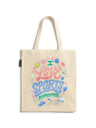 I Love Sports (Romance) Tote Bag by Out of Print