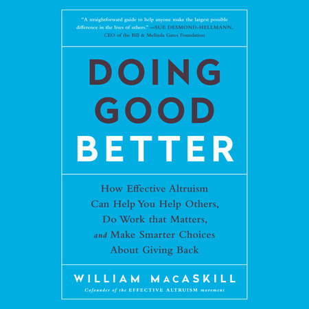 Doing Good Better by William MacAskill