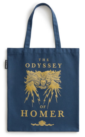 The Odyssey (Gilded) Tote Bag by Out of Print