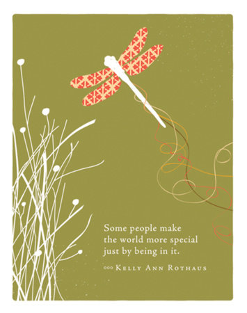 Positively Green Greeting Cards: Friendship - Some people make the (Pack of 6) by 