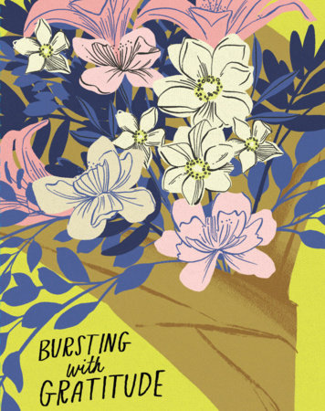 Love Muchly Greeting Cards: Thank You - Bursting with gratitude (Pack of 6) by 