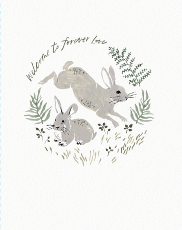 Love Muchly Greeting Cards: Baby - Welcome to forever love (Pack of 6) by 