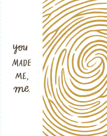 Love Muchly Greeting Cards: Father's Day - You made me, me. (Pack of 6) by 