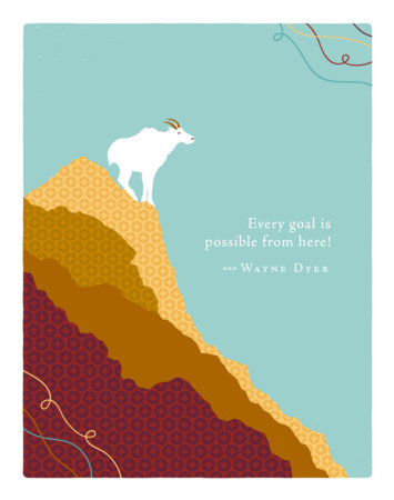 Positively Green Greeting Cards: Congratulations - Every goal is possible from here (Pack of 6) by 