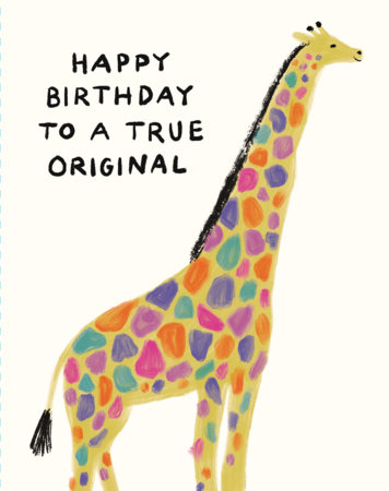 Love Muchly Greeting Cards: Birthday - Happy birthday to a true original (Pack of 6) by 