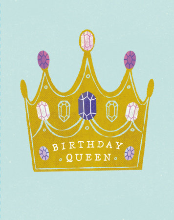 Love Muchly Greeting Cards: Birthday - Birthday queen (Pack of 6) by 