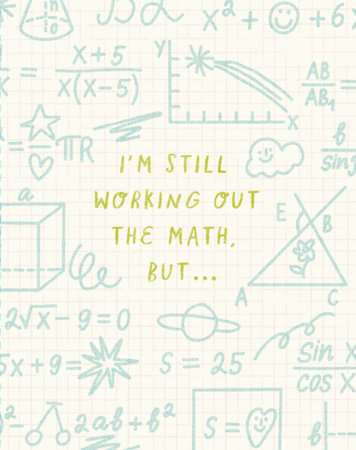 Love Muchly Greeting Cards: Friendship - I'm still working out the math, but (Pack of 6) by 