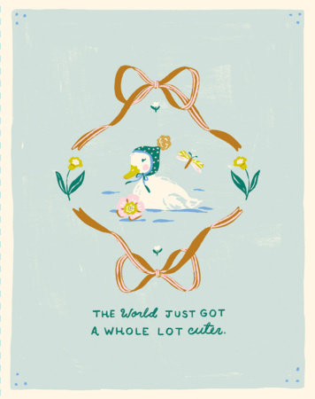 Love Muchly Greeting Cards: Baby - The world just got a whole lot cuter (Pack of 6) by 