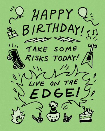 Humor Us Greeting Cards: Birthday - Happy Birthday! Take some (Pack of 6) by 