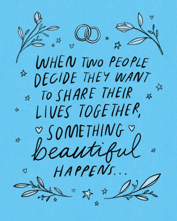 Humor Us Greeting Cards: Wedding - When two people decide (Pack of 6) by 