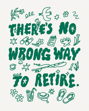 Humor Us Greeting Cards: Retirement - There's no wrong way to retire (Pack of 6) by 
