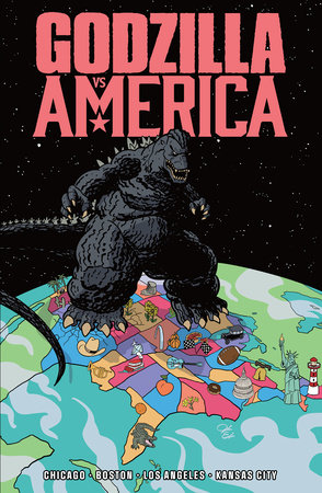 Godzilla Vs. America by Tim Seeley, Caroline Cash, Gabriel Hardman, Dave Baker and Jesse Lonergan