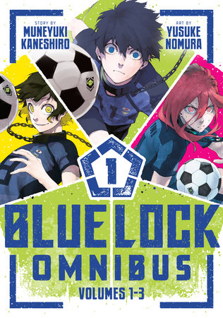 Blue Lock Omnibus 1 (Vol. 1-3) by Muneyuki Kaneshiro