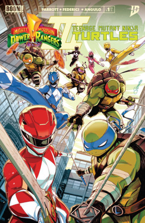 Mighty Morphin Power Rangers/ Teenage Mutant Ninja Turtles III #1 by Ryan Parrott
