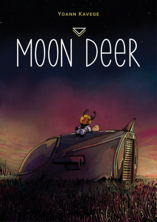 Moon Deer by Yoann Kavege