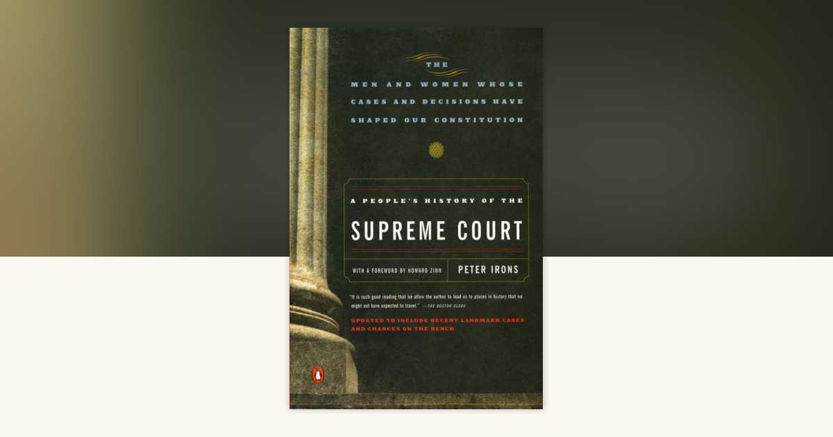 A People's History of the Supreme Court by Peter Irons - Main Image