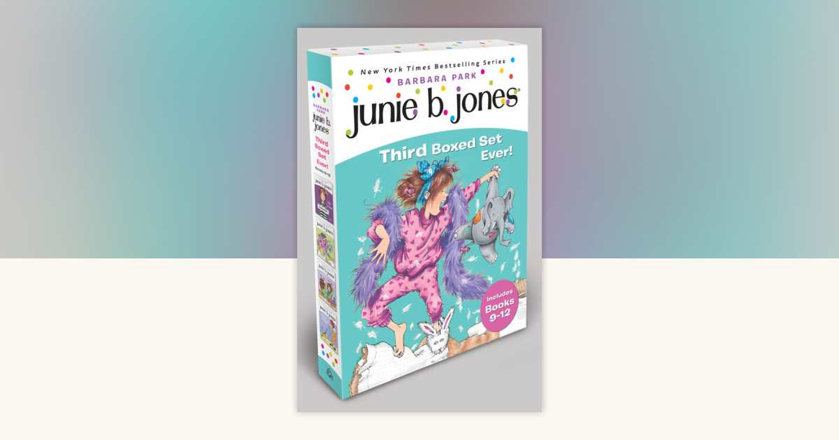 洋書 Junie B Jones (20 book set) Junie B. Jones's Fifth Boxed Set Ever! (Books 17-20): Park