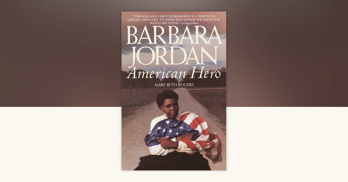 Barbara Jordan by Mary Beth Rogers: 9780553380668 | PenguinRandomHouse ...