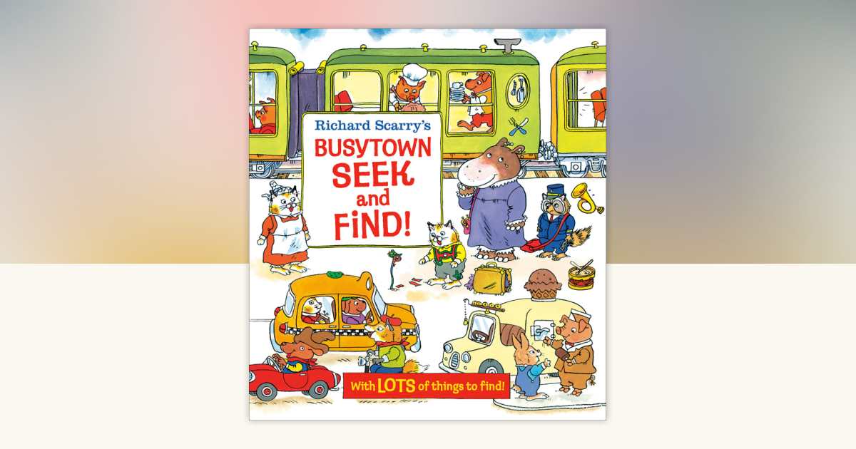 Richard Scarry's GOLDBUG & Co. ボードブック Goldbug & Co. (Baby Fingers): Richard Scarry: 9780375827716