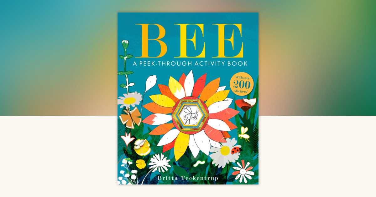 Bee: A Peek-Through Activity Book: With over 200 stickers by
