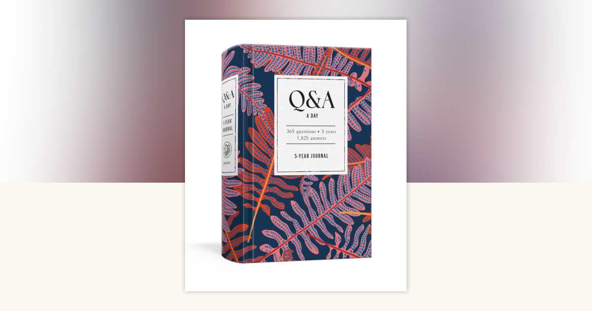 Q&A a Day Bright Botanicals by Potter Gift: 9780593582244