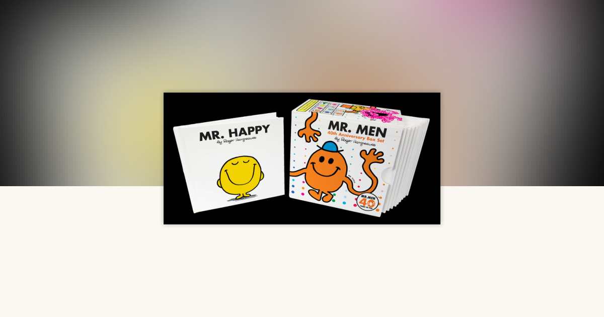 Mr. Men 40th Anniversary Box Set by Roger Hargreaves 