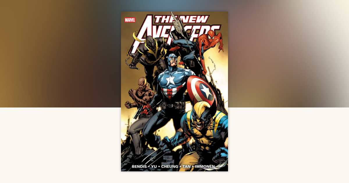 New Avengers Omnibus Vol. 2 Billy Tan Cover by Brian Michael