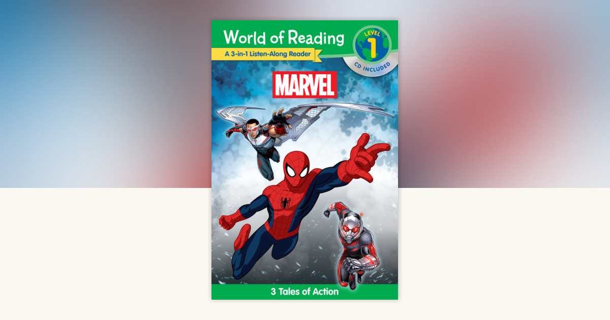 World of Reading: Marvel: Marvel 3-in-1 Listen-Along Reader-World