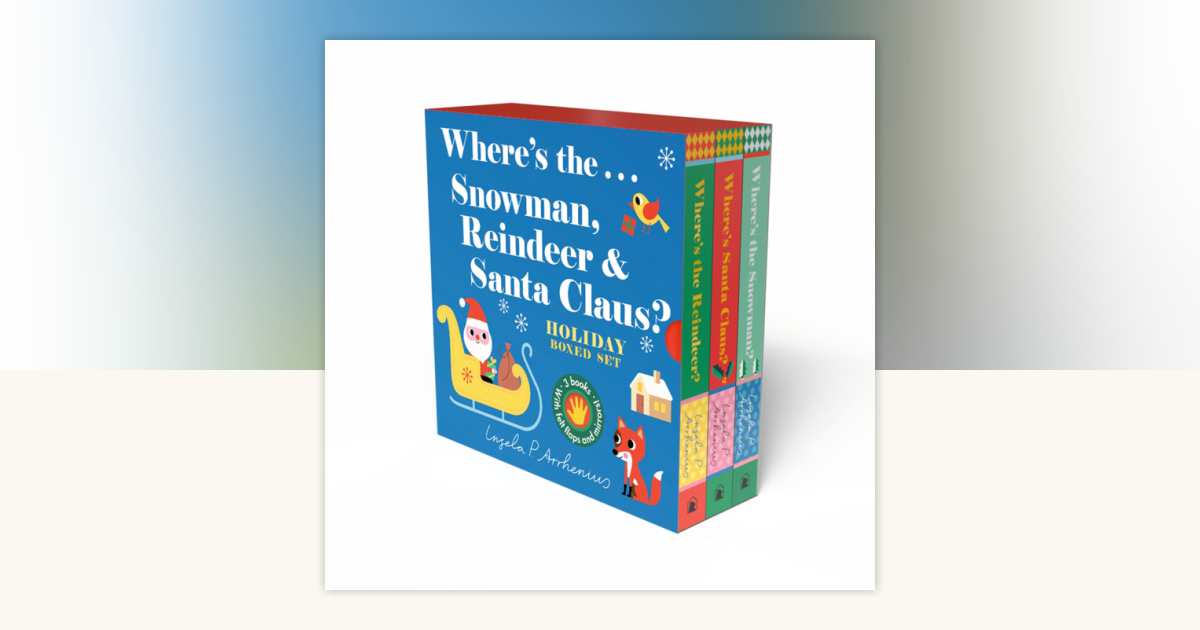 Where's the . . . Snowman, Reindeer & Santa Claus? Holiday Boxed