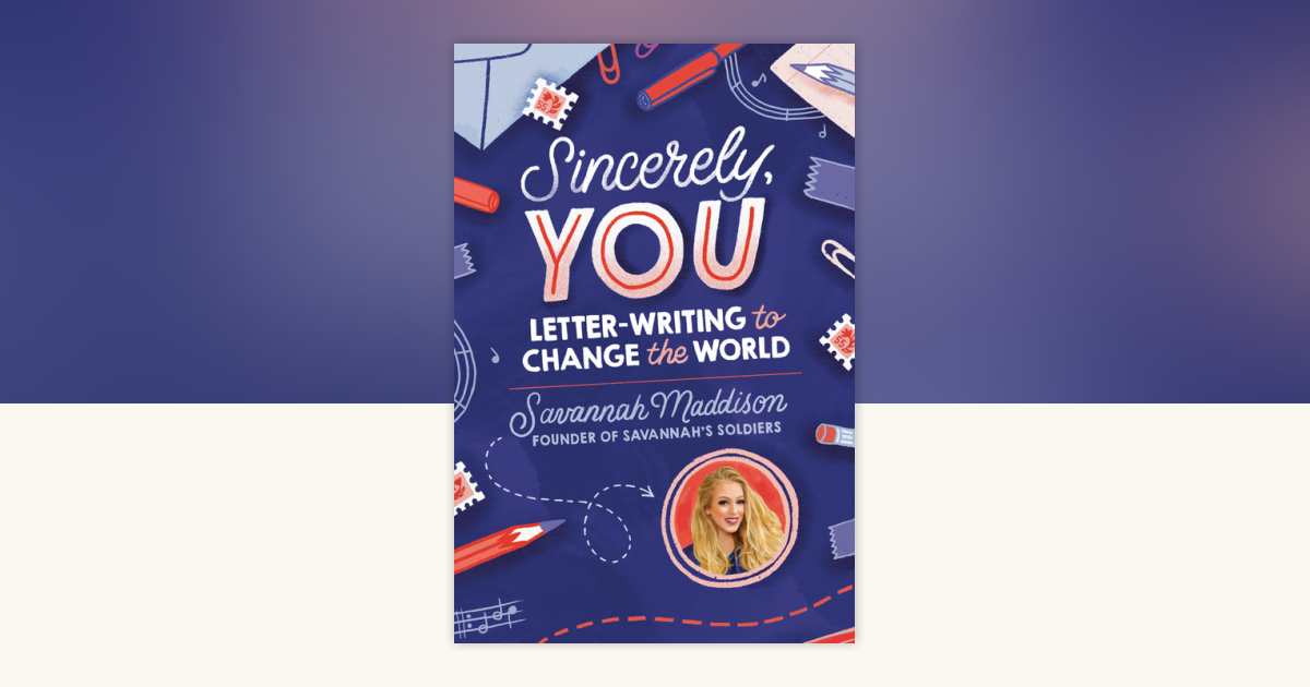 Sincerely, YOU by Savannah Maddison: 9781635653564