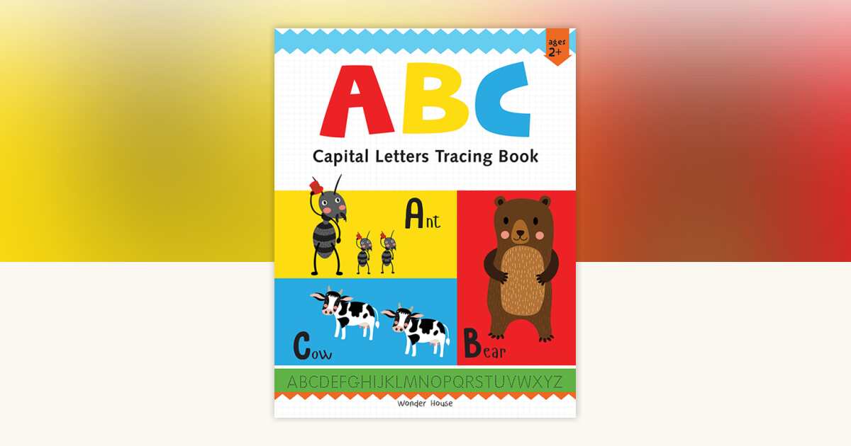 Preschool Activity Book: ABC - Capital Letters Tracing Book For Kids by ...