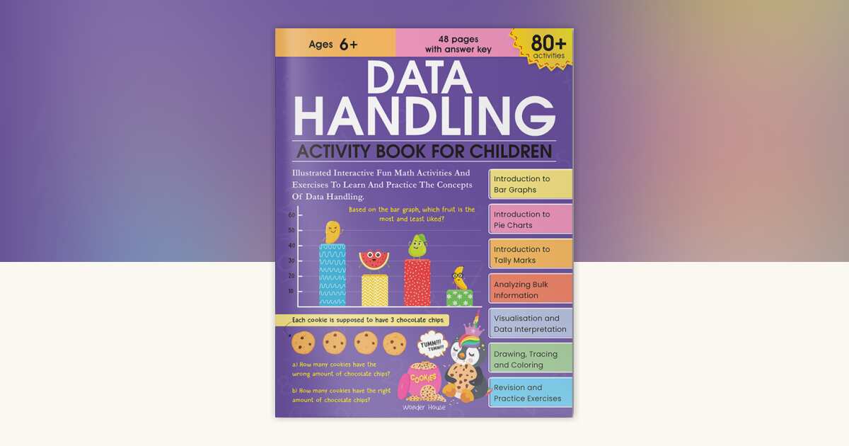 Data Handling Activity Book For Kids by Wonder House Books ...