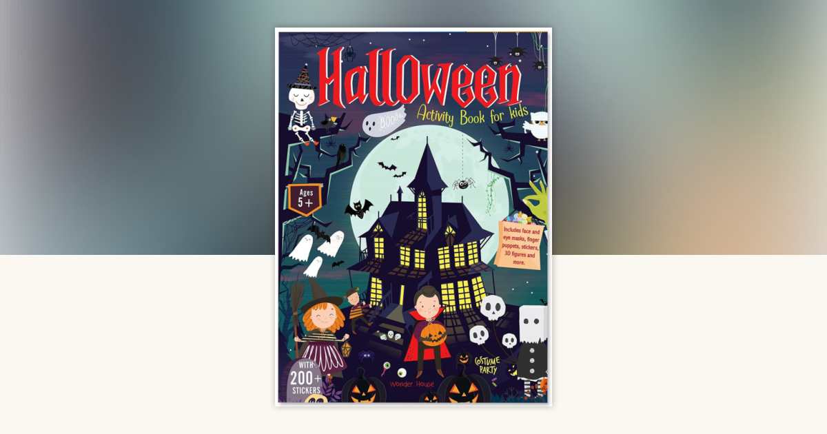 Halloween Activity Book For Kids by Wonder House Books: 9789362146977 ...