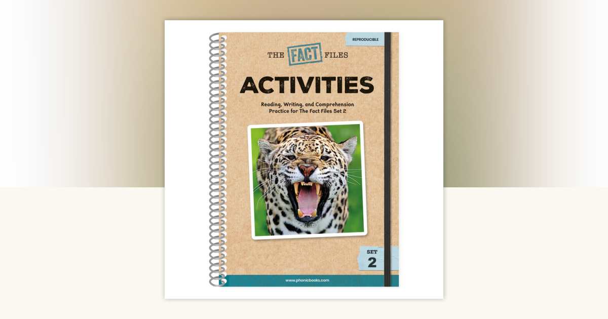 Phonic Books The Fact Files 2 Activities by Phonic Books: 9798217125869 ...