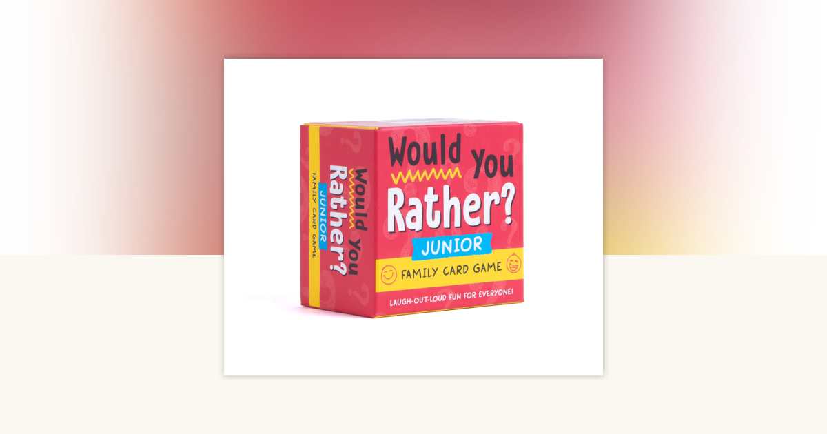 Would You Rather? Junior: Family Card Game by Zeitgeist