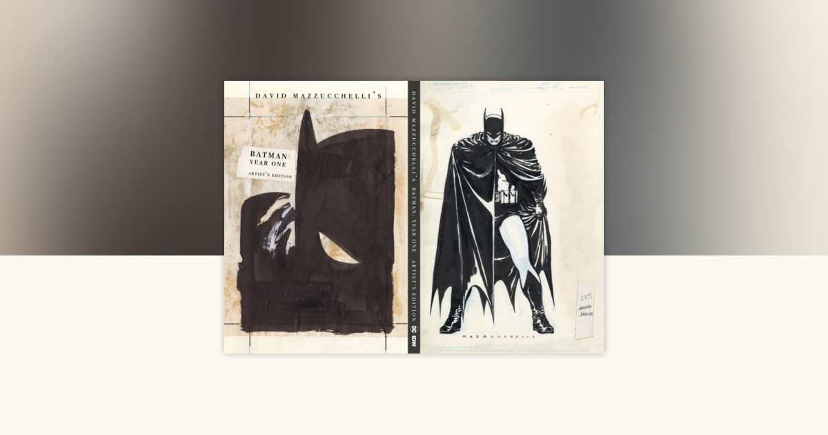 David Mazzucchelli's Batman Year One Artist's Edition by